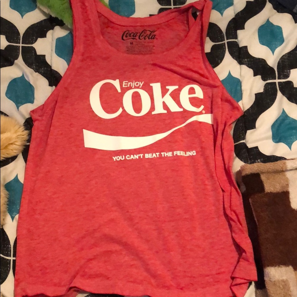 Coca Cola muscle tank